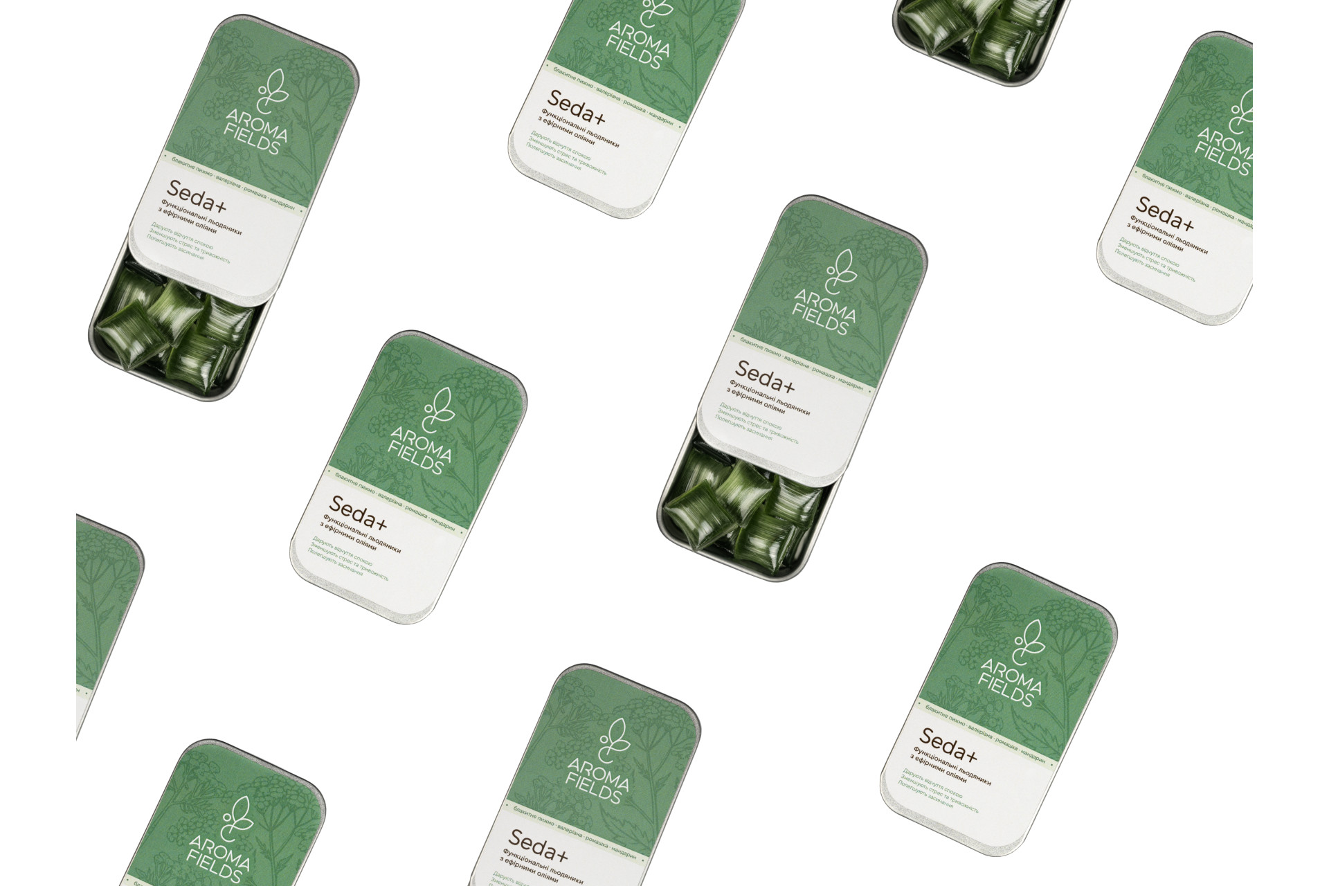 Леденцы с эфирными маслами для спокойствия Seda+