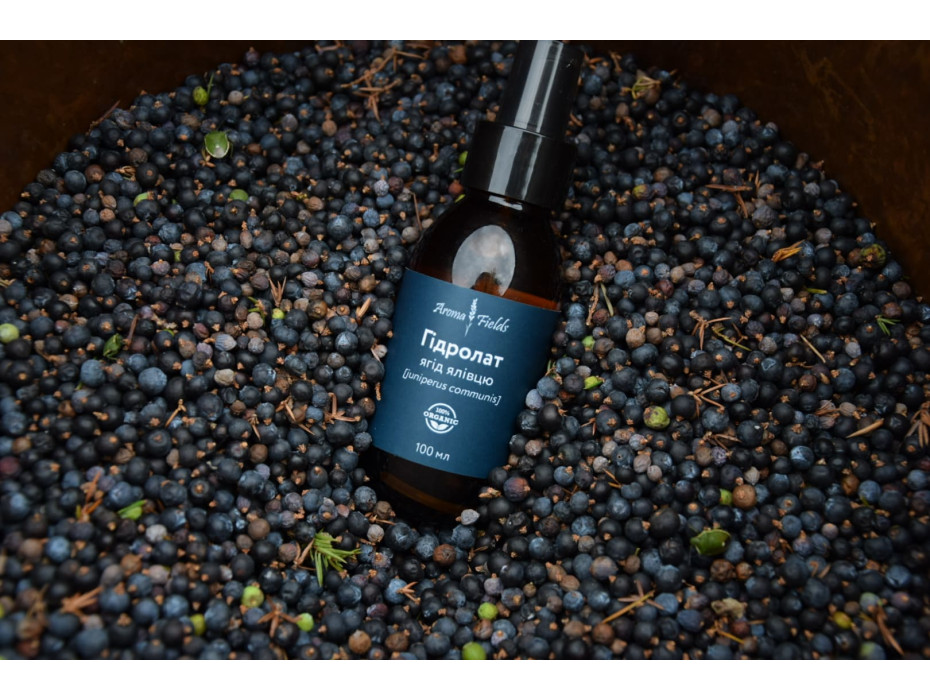 Hydrolate of juniper berries