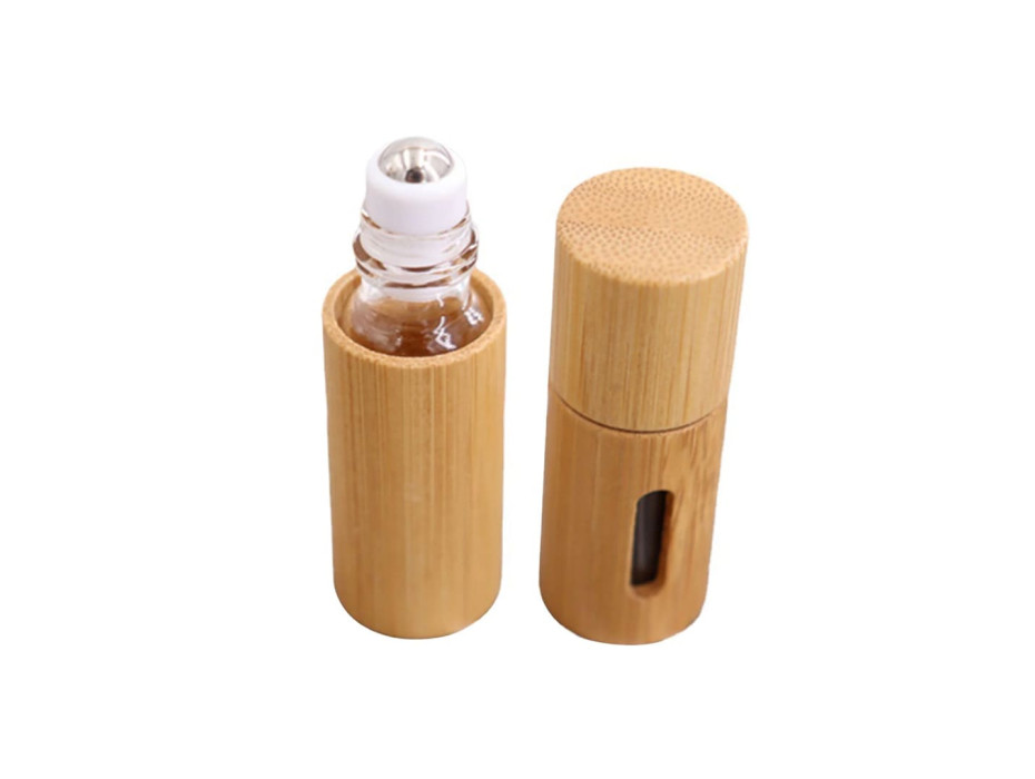 Bamboo roll on bottle